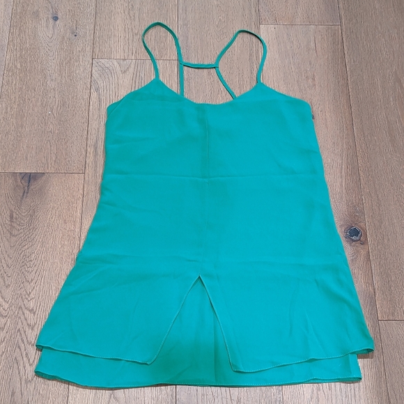 Topshop Dresses & Skirts - Topshop Spaghetti Strap Mini Slip Dress Kelly Green Size 0P